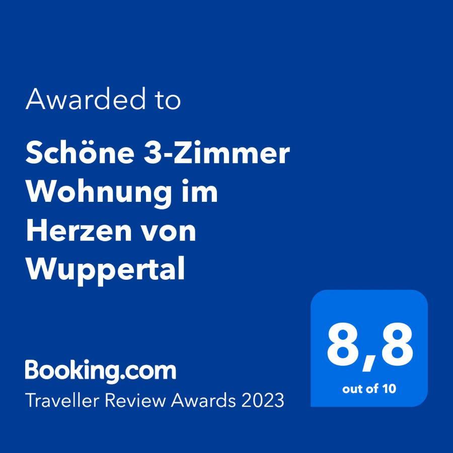 Schoene 3-Zimmer Wohnung Im Herzen Von Wuppertal Exterior photo